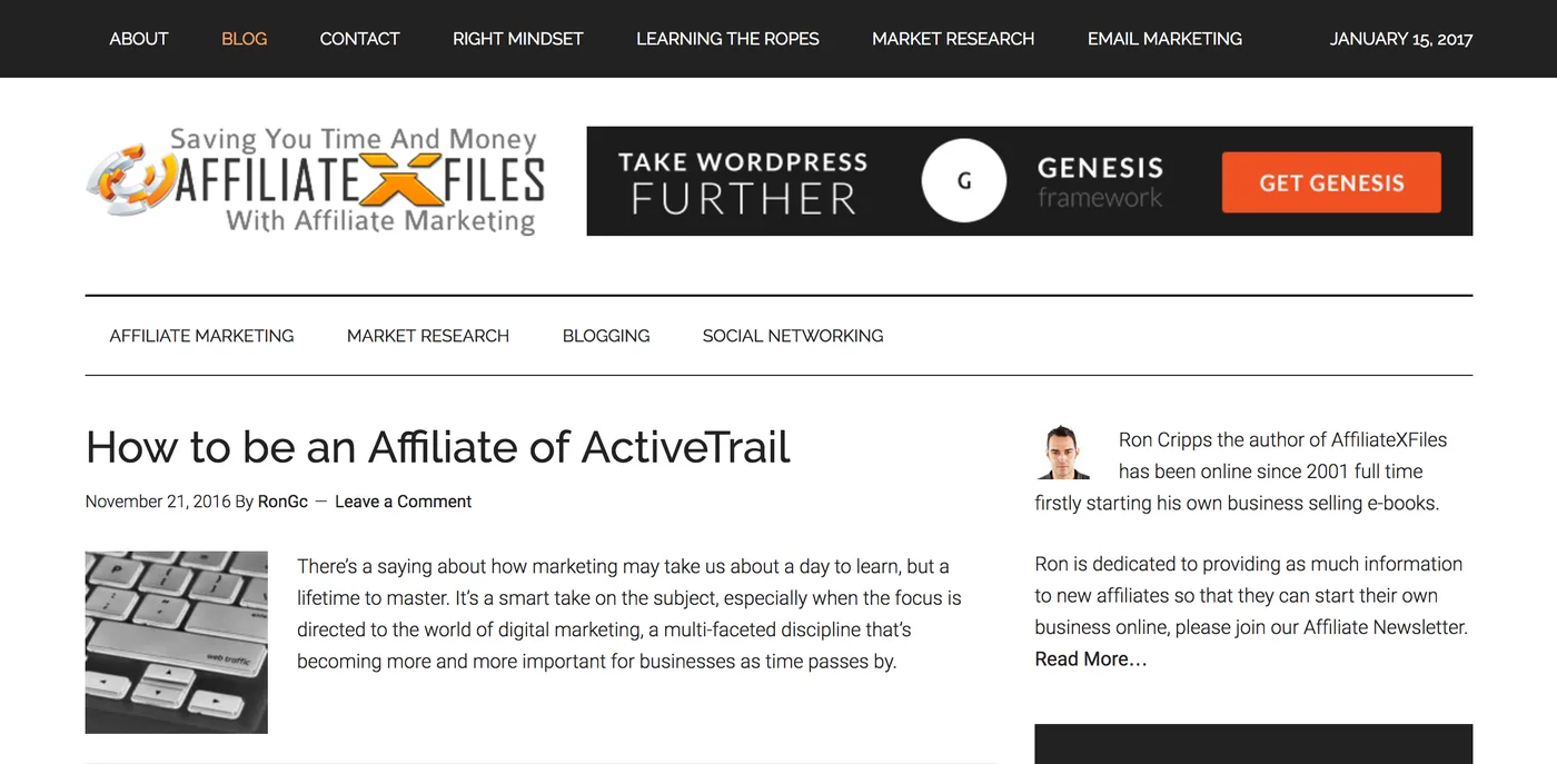 Affiliate X Files Blog