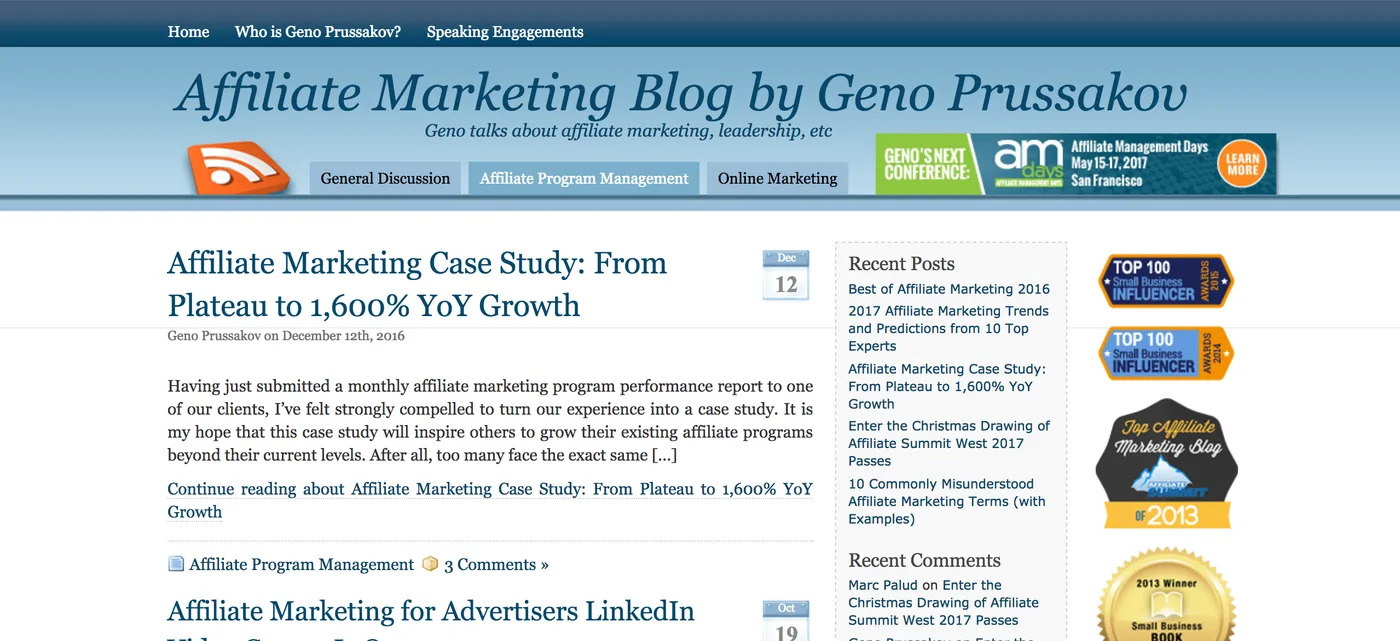 AM Navigator Affiliate Marketing Blog