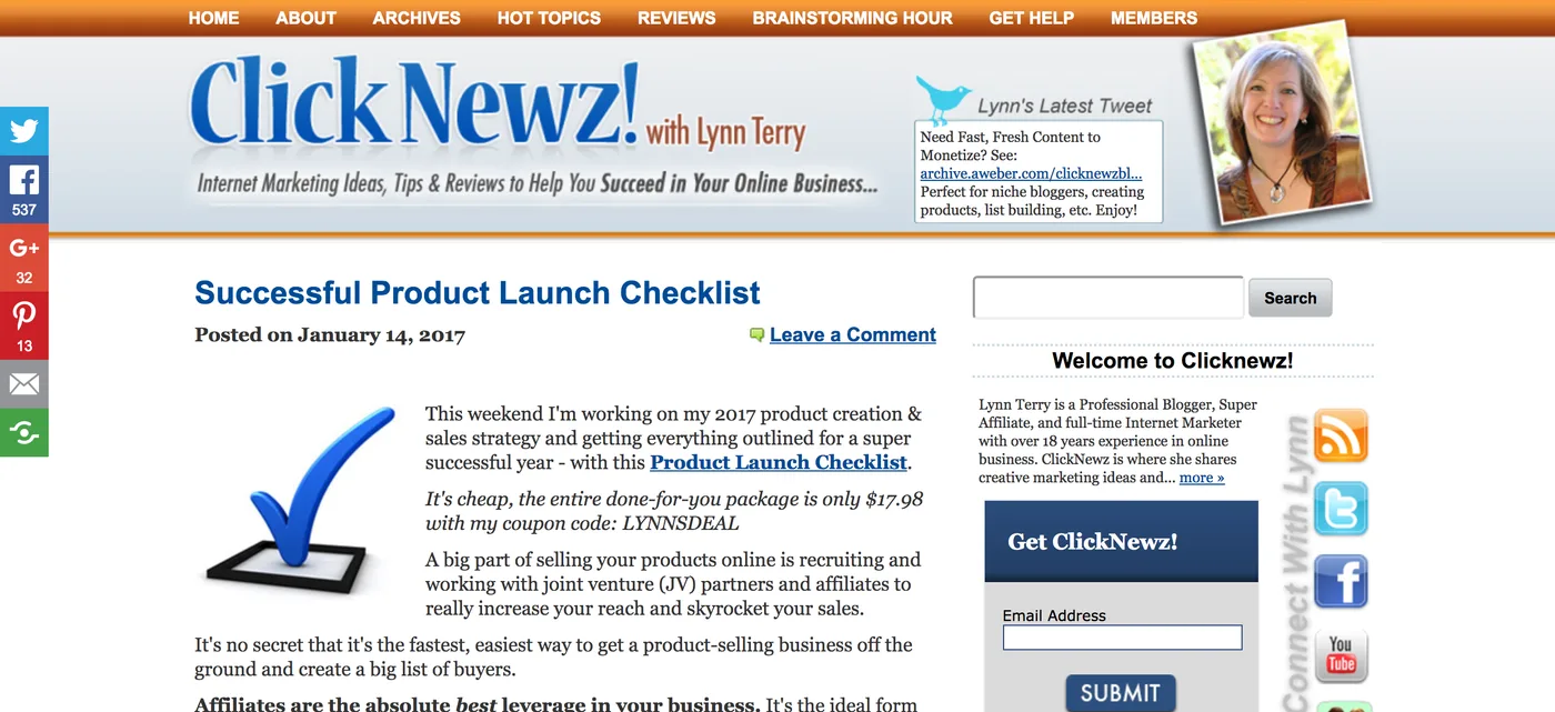 ClickNewz! Internet Marketing Blog
