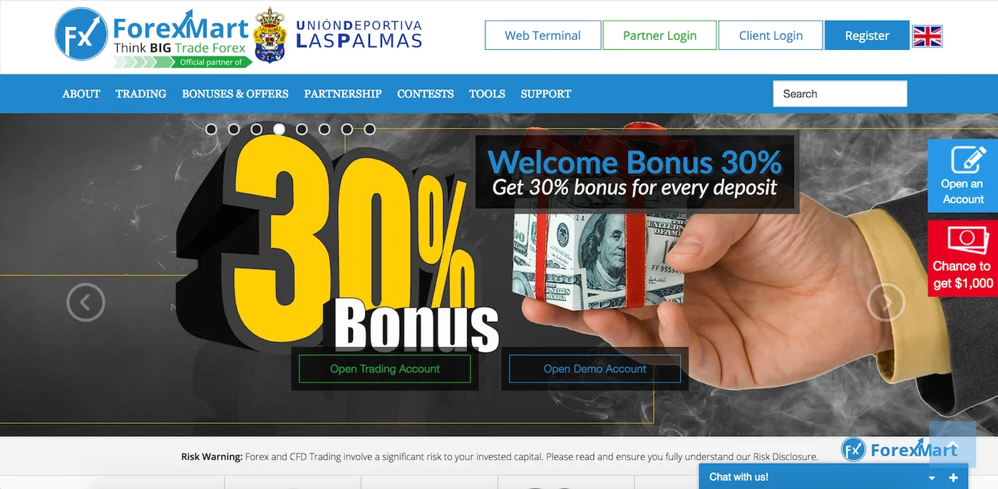 ForexMart Affiliate Program