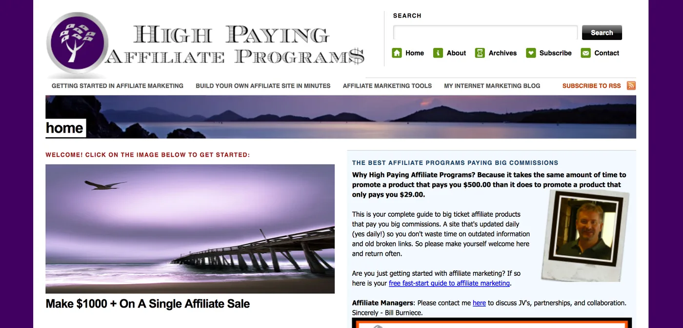 High Paying Affiliate Programs Blog